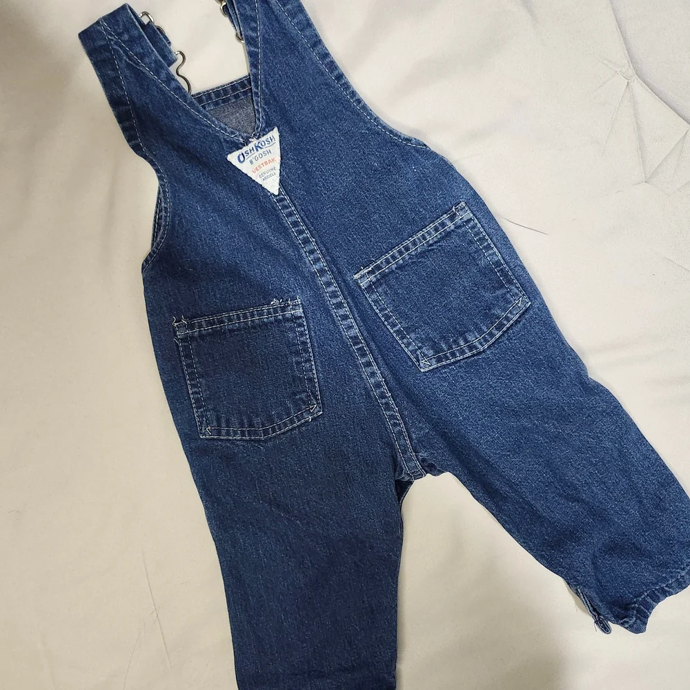Vintage OshKosh Denim Overalls -